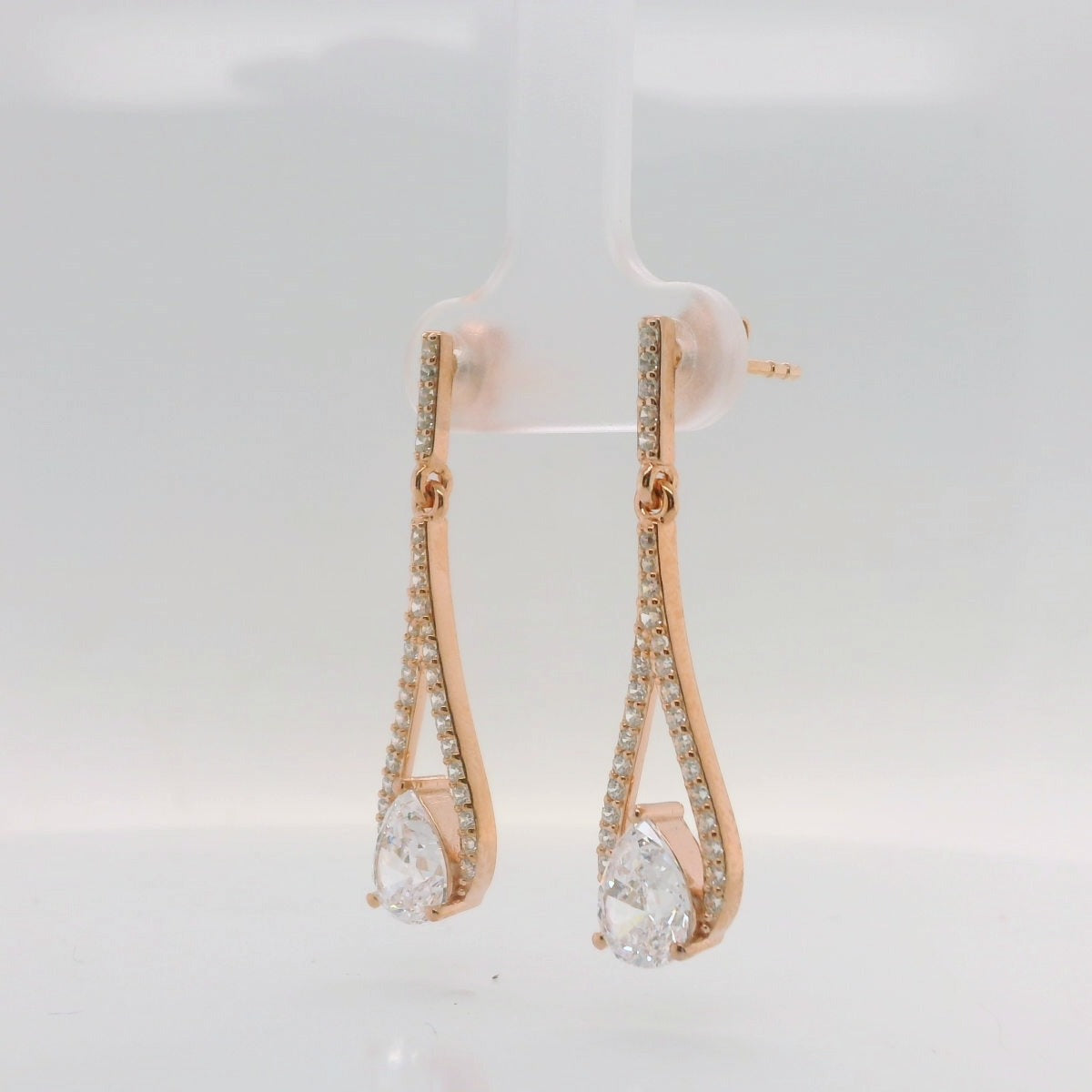 Rose Teardrop Earring
