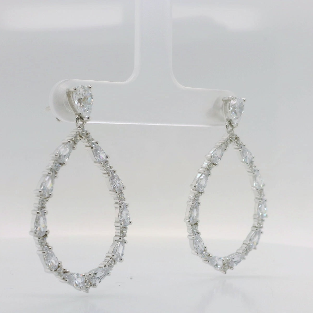 Open Teardrop Earrings