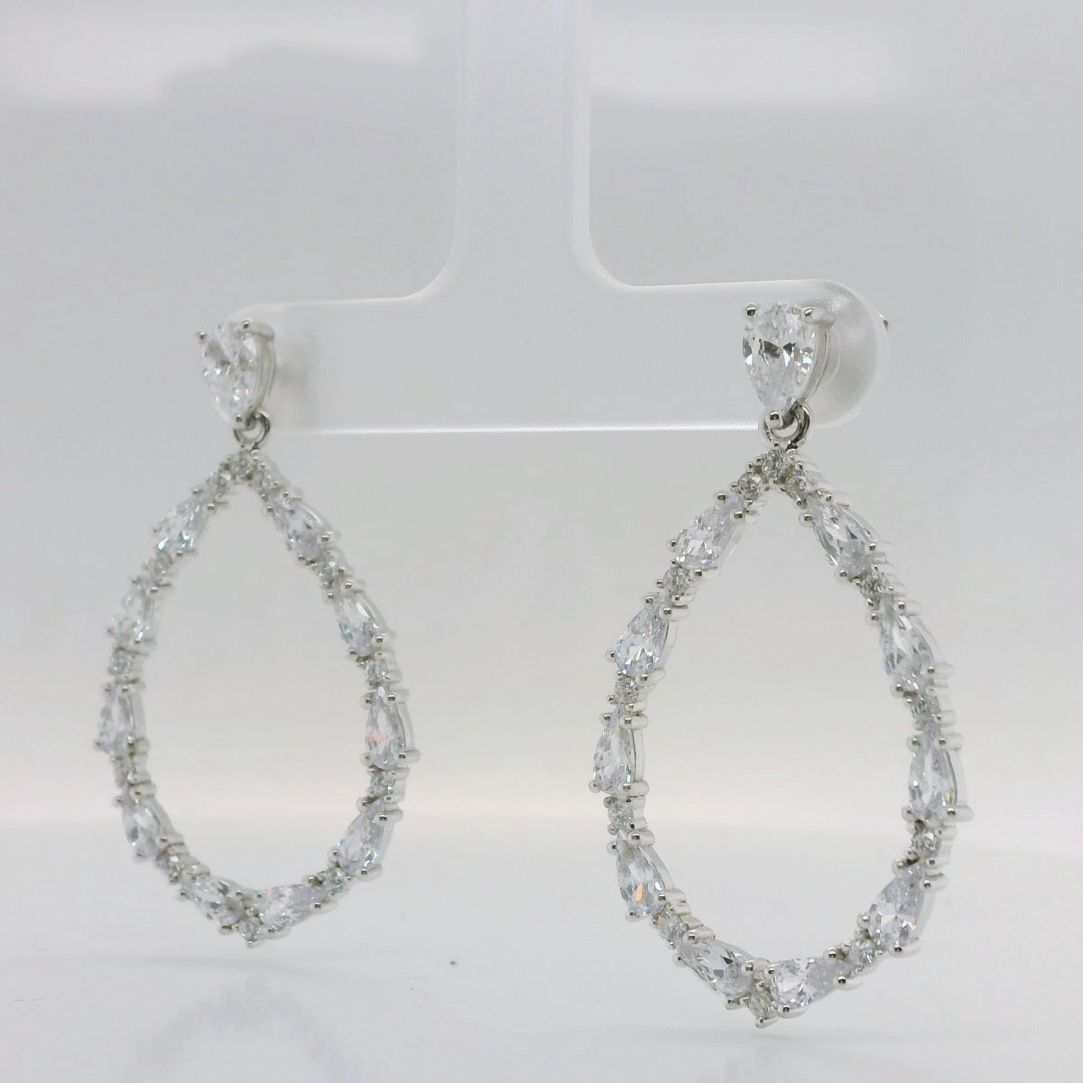 Open Teardrop Earrings