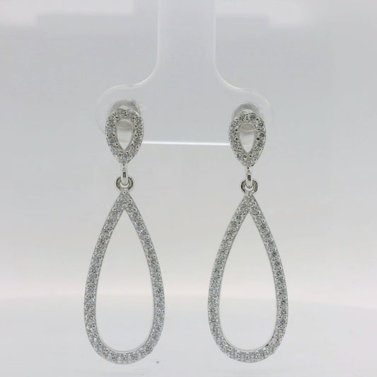 Double Teardrop Earrings