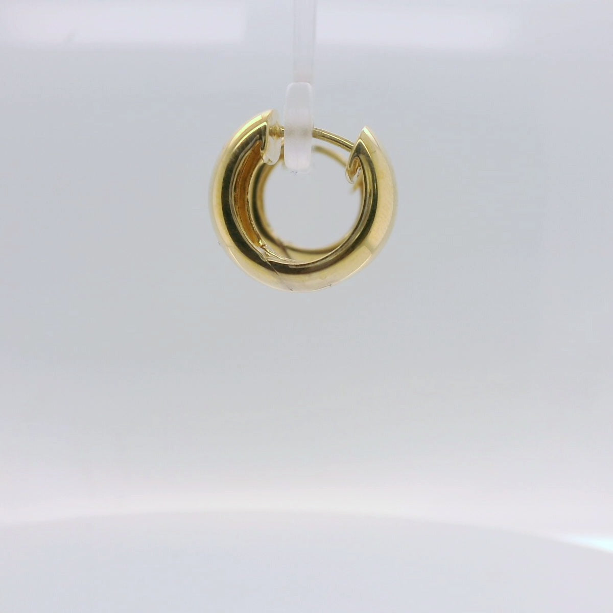 Yellow Fresh Face Huggie Earrings