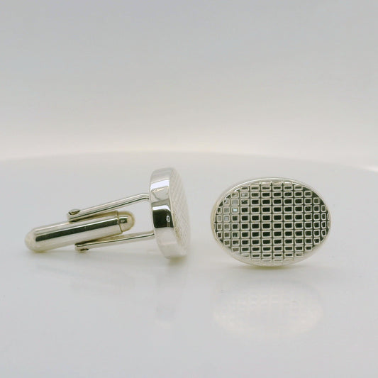 Oval Cuff Links