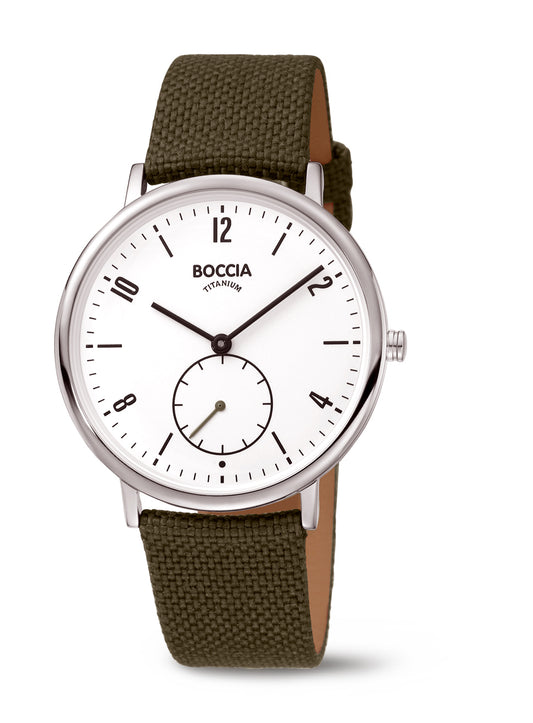 BOCCIA Sage Green Watch Watch