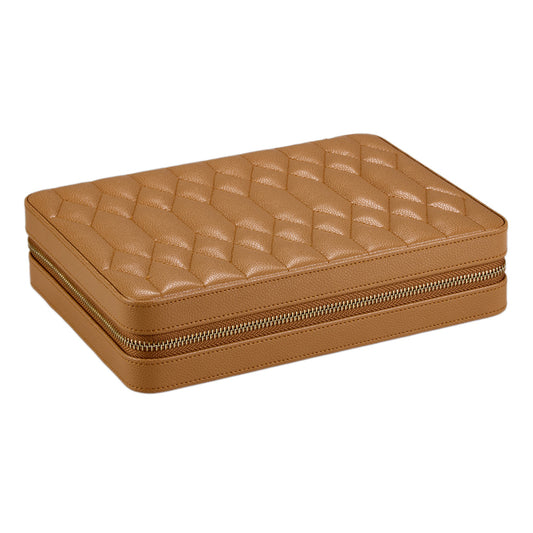 Wolf Lauren Large Zip Case - Caramel