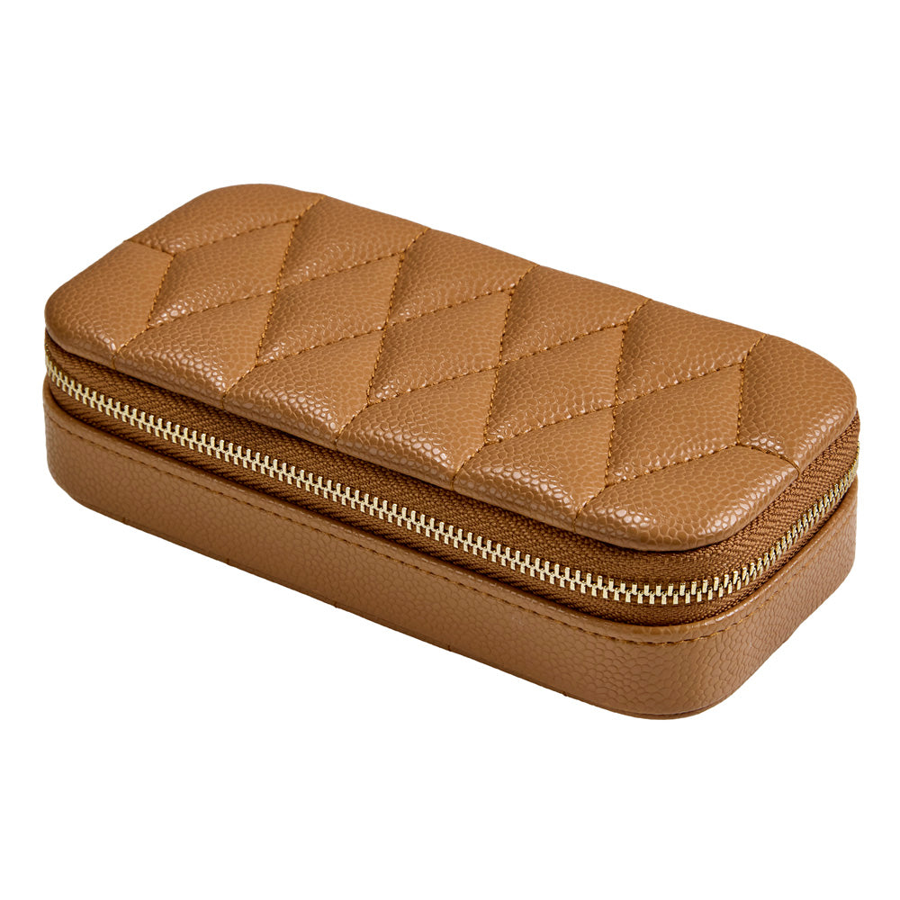 Wolf Lauren Large Jewellery Box - Caramel