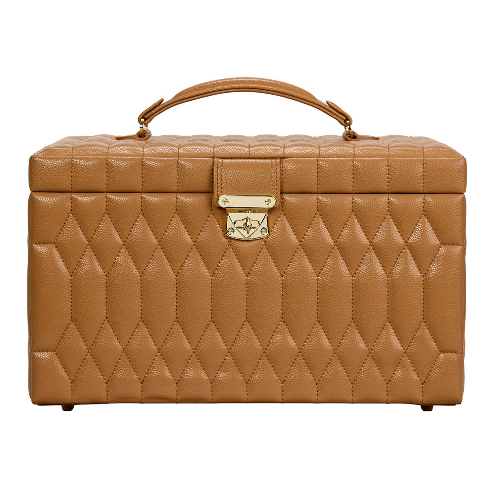 Wolf Lauren Large Jewellery Box - Caramel