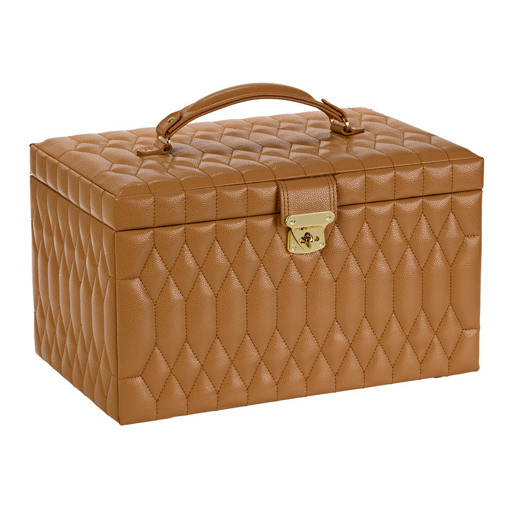 Wolf Lauren Large Jewellery Box - Caramel