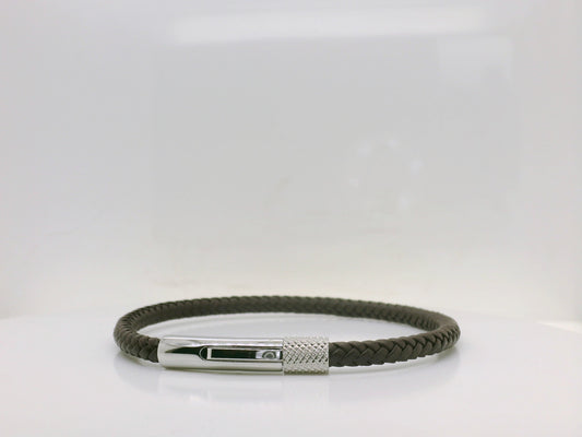 Brown Braided Bracelet