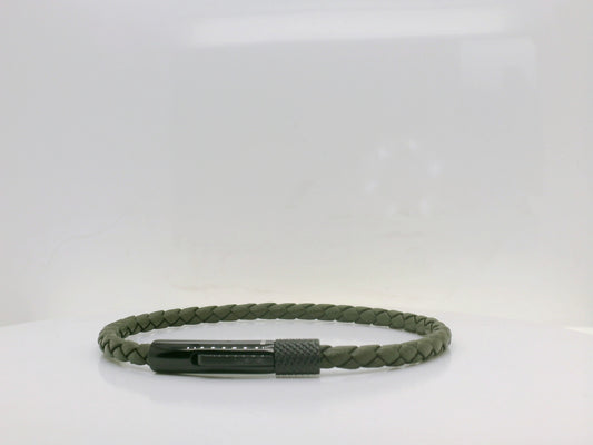 Green Braided Bracelet