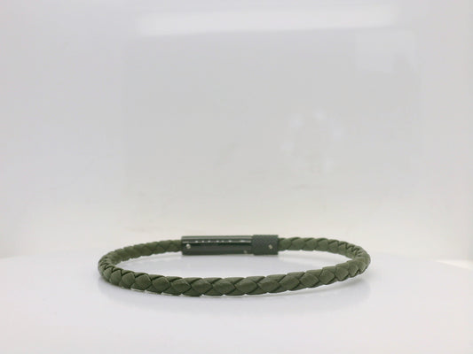 Green Braided Bracelet
