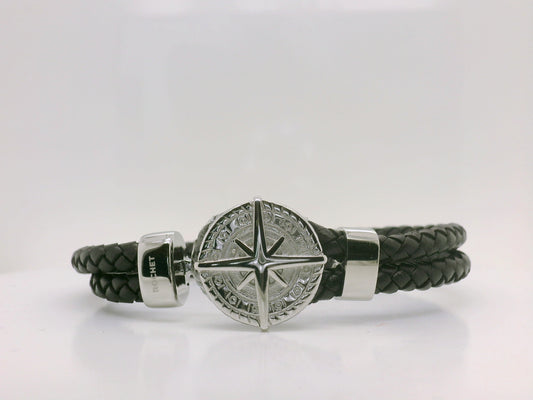 Brown Compass Bracelet