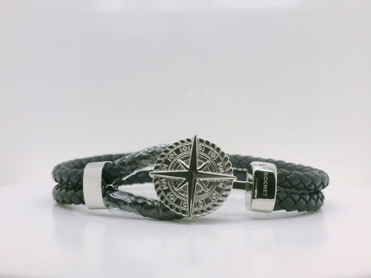 Navy Compass Bracelet