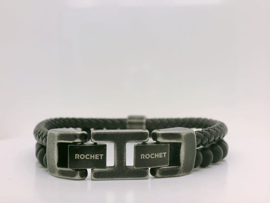 Braided & Beaded Bracelet