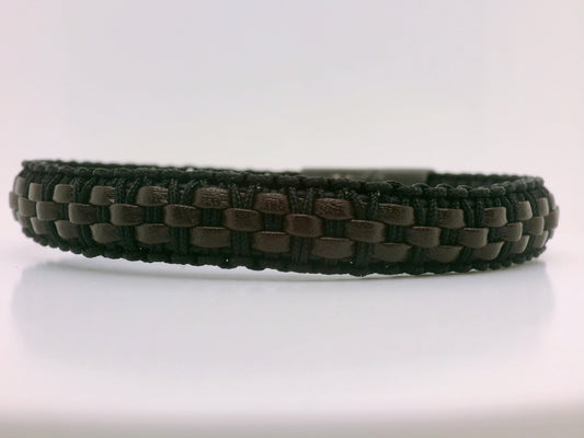 Dark Brown Leather Bracelet