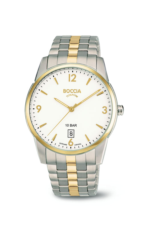 BOCCIA Gents Two-Tone Watch