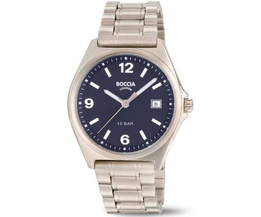 BOCCIA Navy Dial Watch