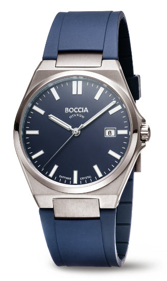 BOCCIA Gents Navy Watch