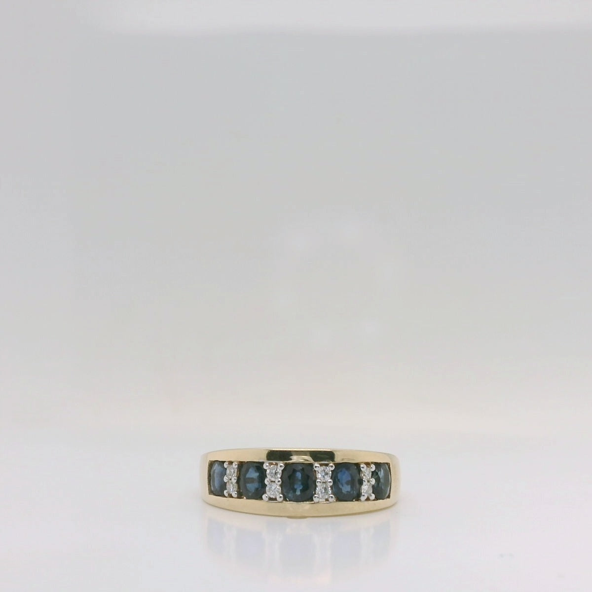 Sapphire & Diamond Dress Ring