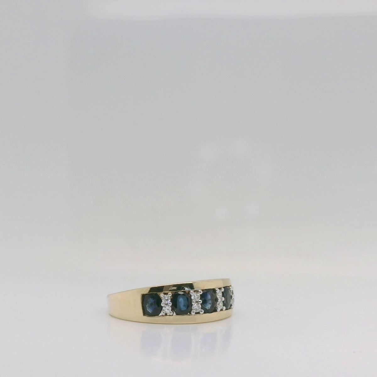 Sapphire & Diamond Dress Ring