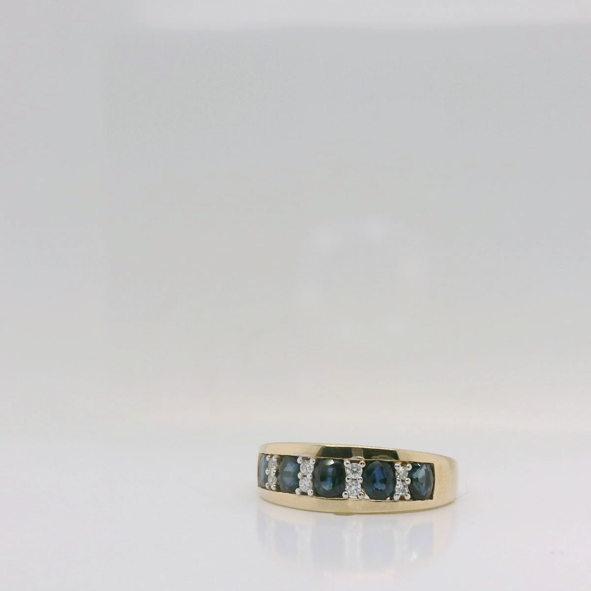 Sapphire & Diamond Dress Ring