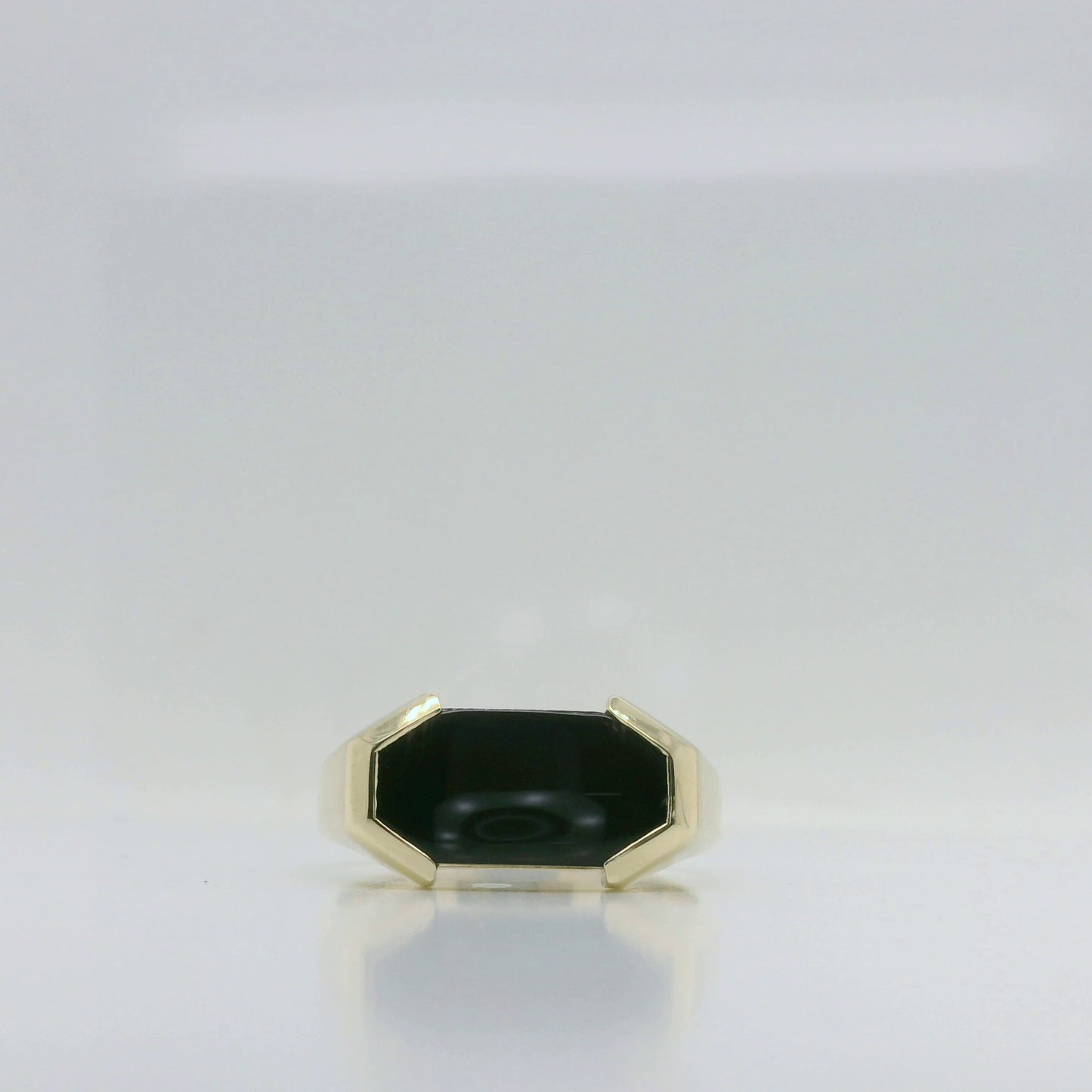Octogonal Onyx Ring