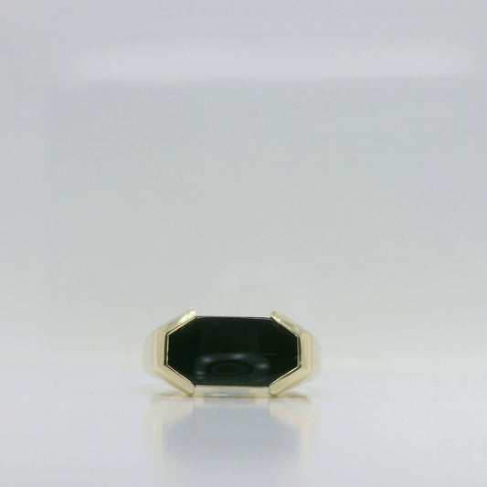 Octogonal Onyx Ring