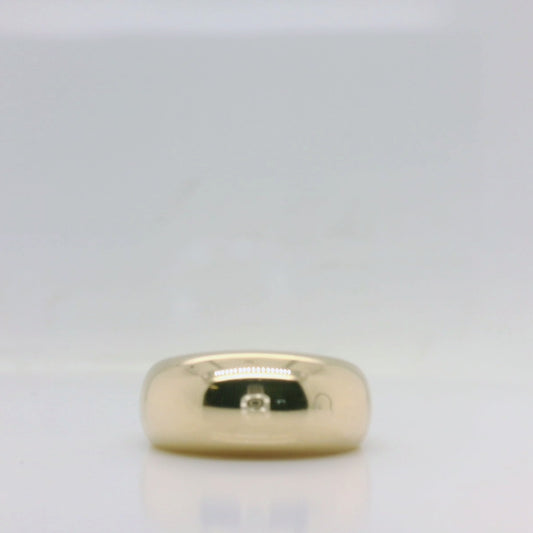 Gold Dome Ring