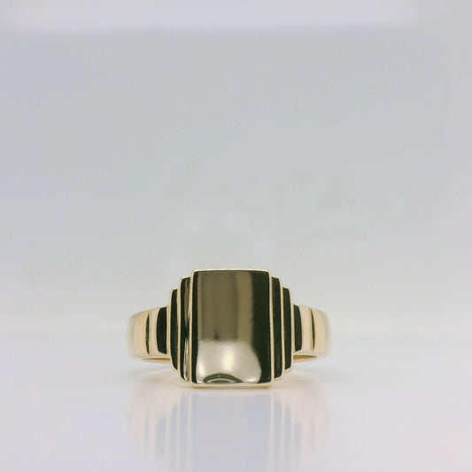 Deco Signet Ring