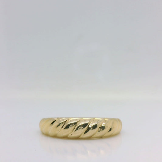 Domed Twist Ring