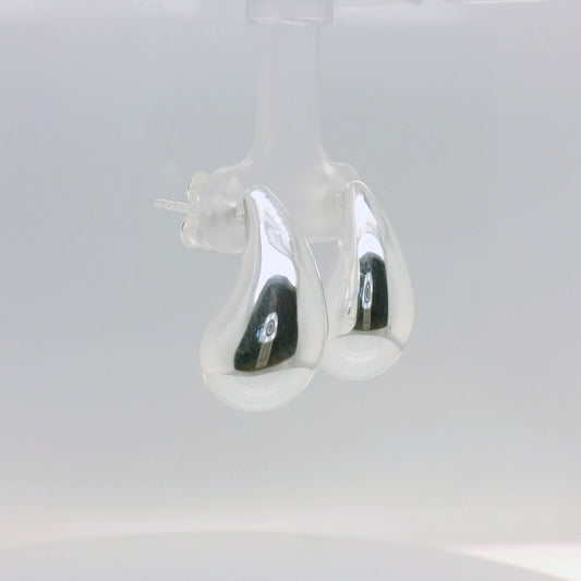 Silver Raindrop Earrings