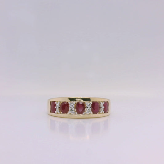 Ruby & Diamond Dress Ring