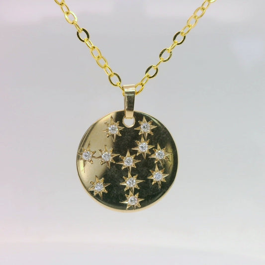 Diamond Circle Pendant
