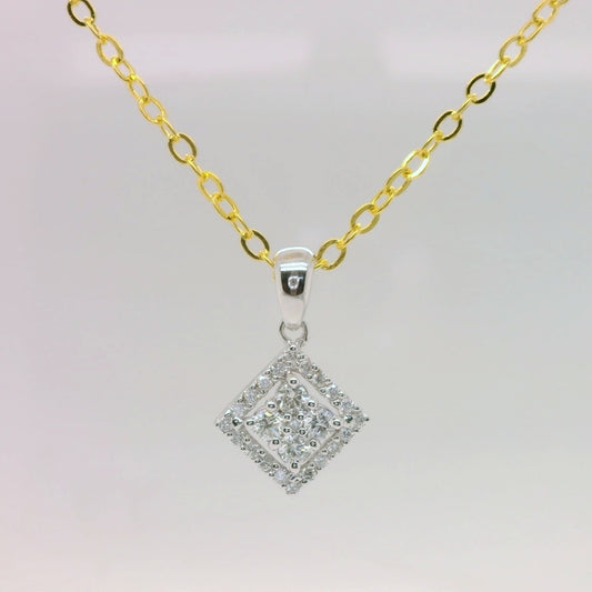 Square Cluster Pendant