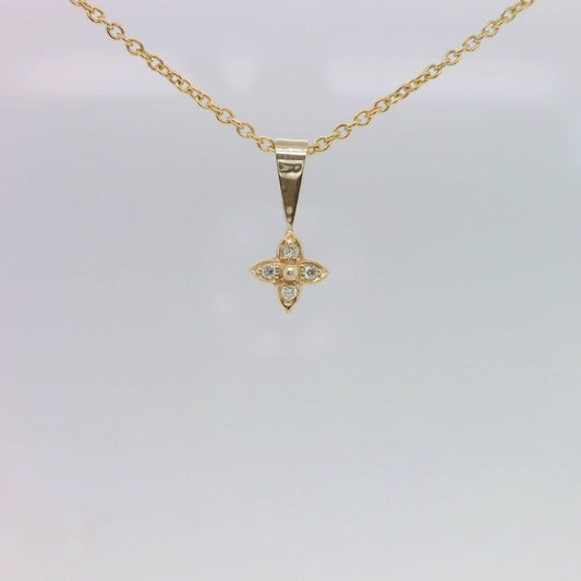 4 Diamond Pendant