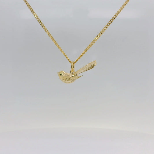 Gold Fantail Necklace