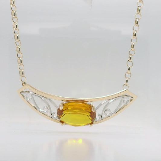 Golden Citrine Pendant