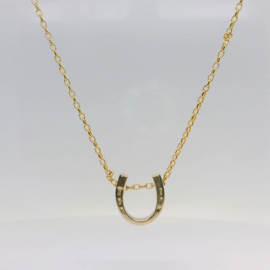 Gold Horse Shoe Slider