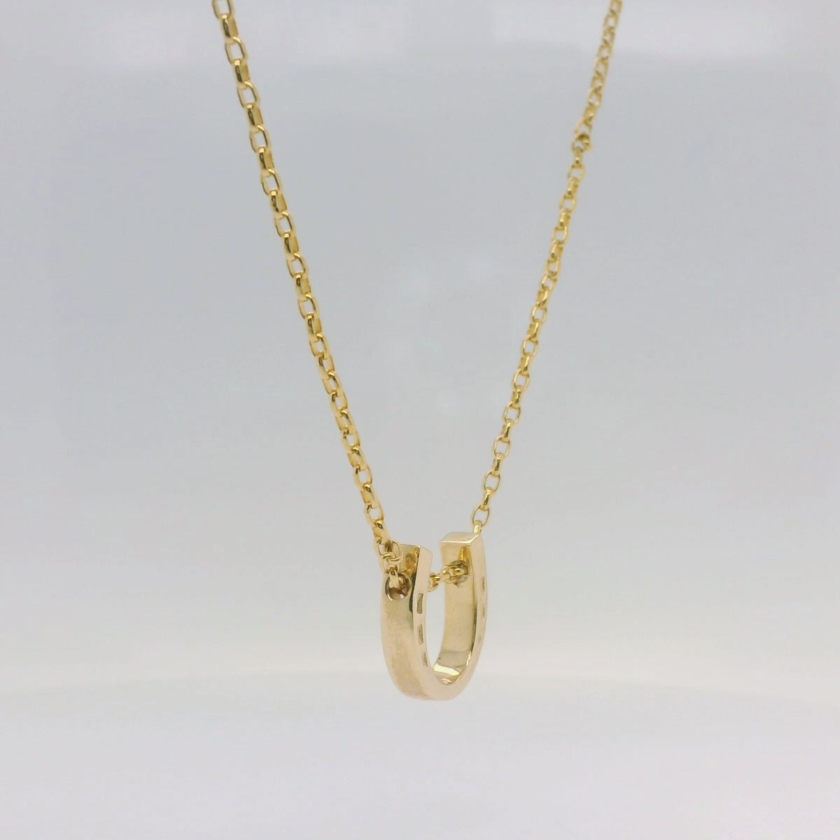 Gold Horse Shoe Slider