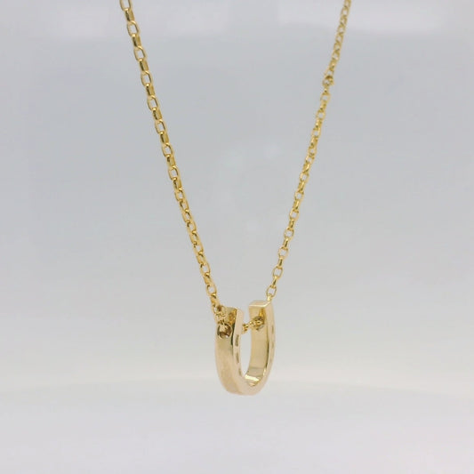 Gold Horse Shoe Slider