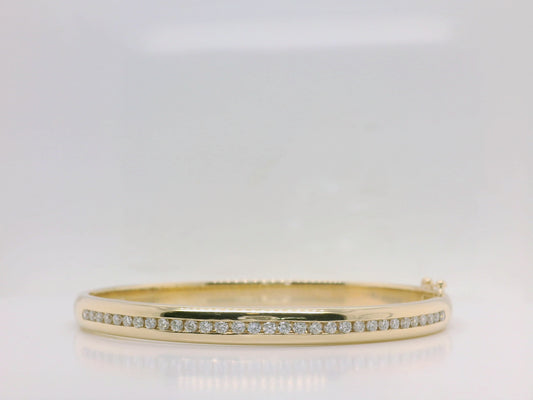 Diamond Channel Set Bracelet
