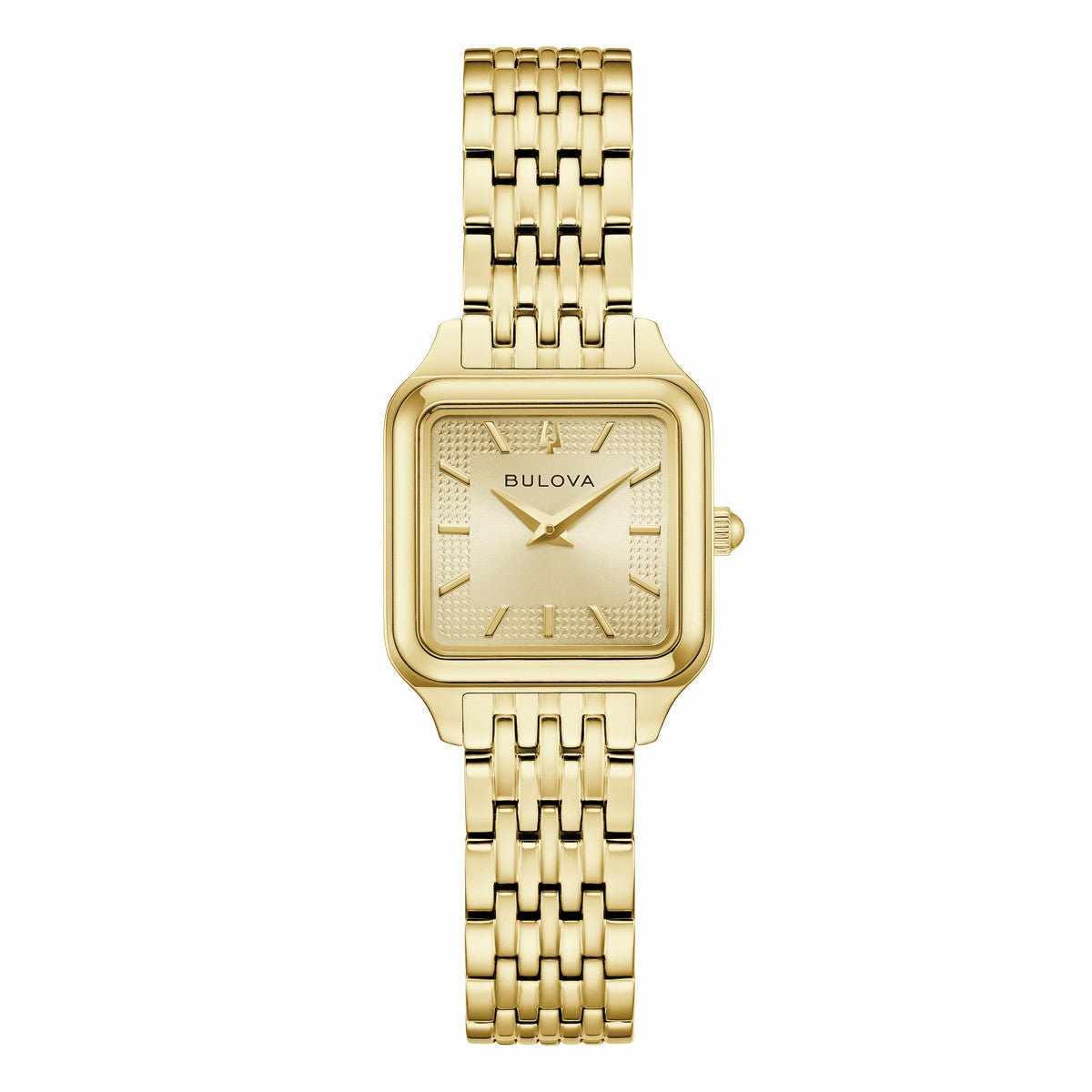 Bulova Ladies Gold Sutton Square Watch