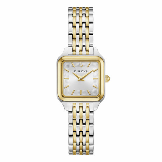 Bulova Ladies Two-Tone Sutton Square Watch