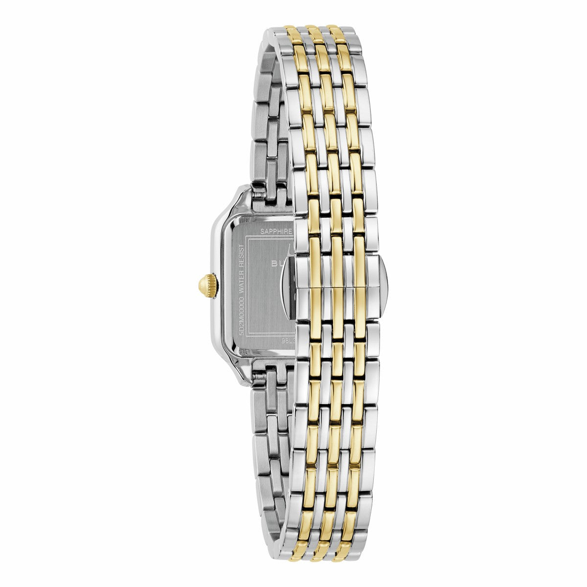Bulova Ladies Two-Tone Sutton Square Watch