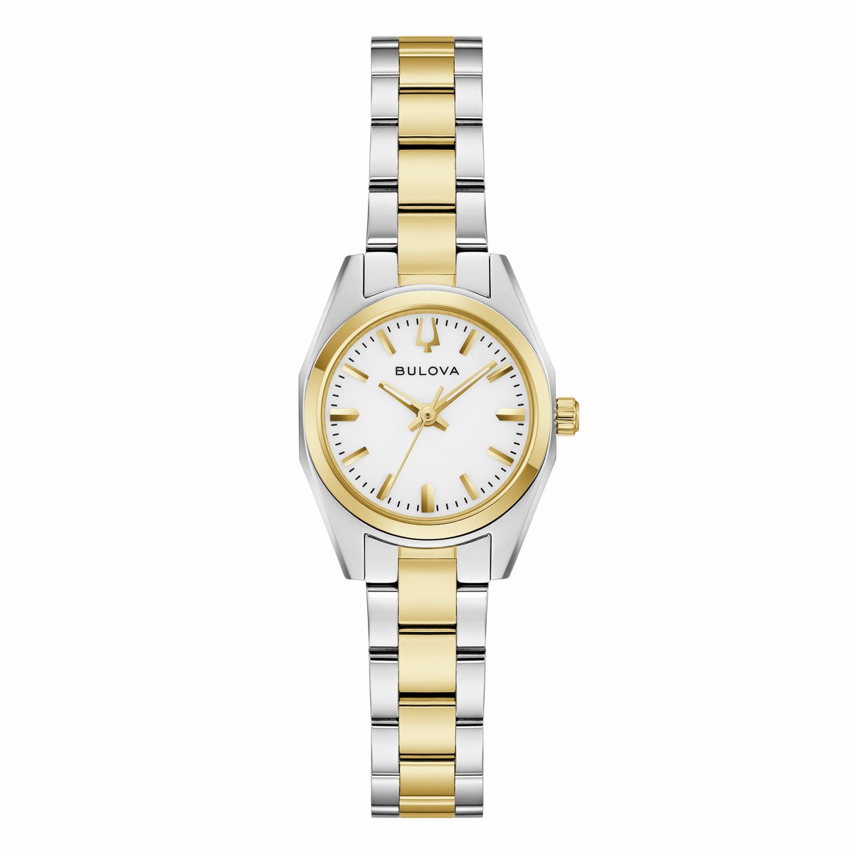 Bulova Ladies Two-Tone Surveyor Mini Watch
