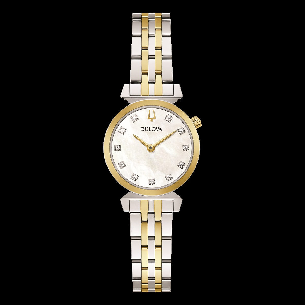 Bulova Ladies Classic Two-Tone Diamond Regatta