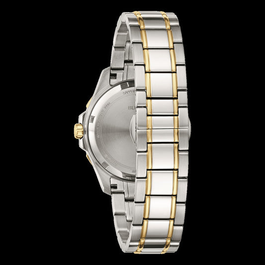 Bulova Ladies Two-Tone Marine Star Diamond Watch