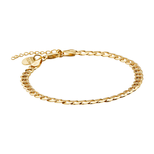 The Marchioness Petite Chain Bracelet - Gold Plate