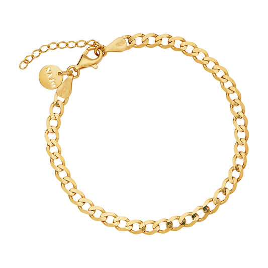 The Marchioness Petite Chain Bracelet - Gold Plate