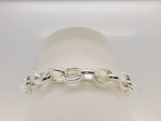 Heavy Oval Belcher Bracelet
