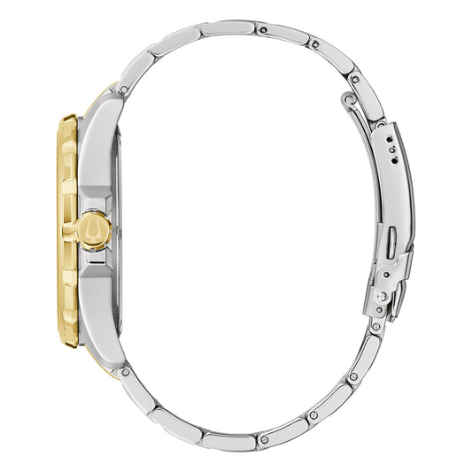 Bulova Gents Two-Tone Navy Marine Star Watch